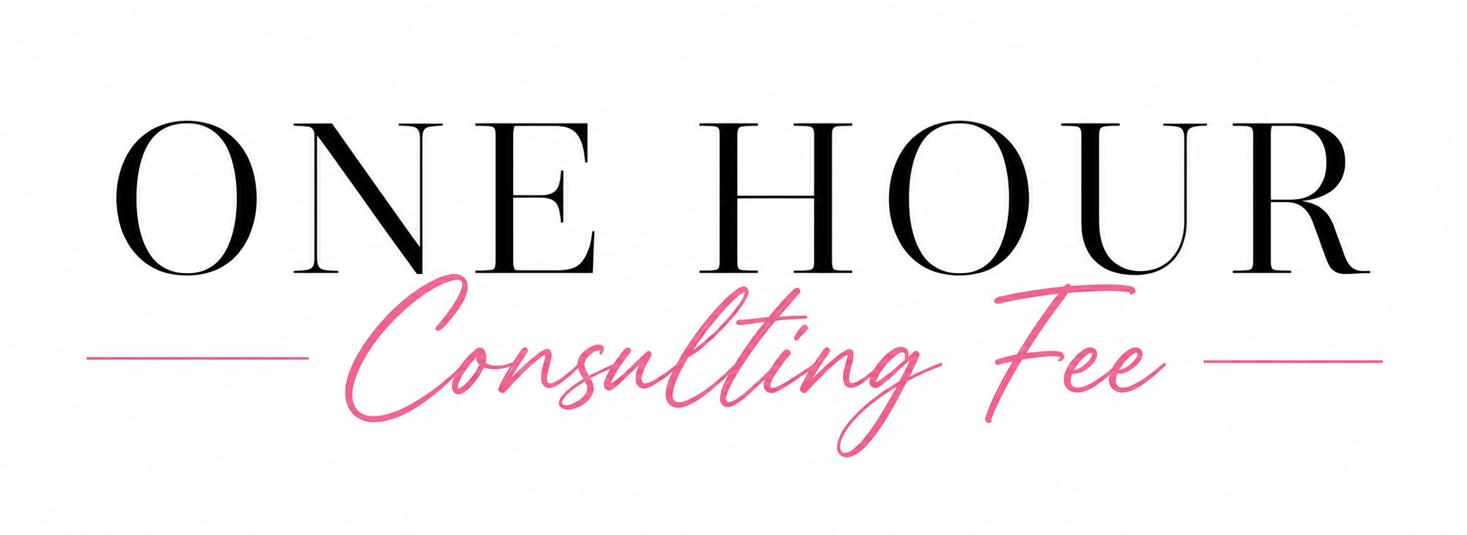 One Hour Business Consulting Fee